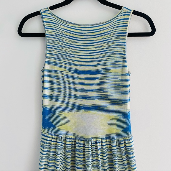 Gianni Bini Silk Blend Dress Midi Tiered Ruffle Hem - Picture 6 of 11